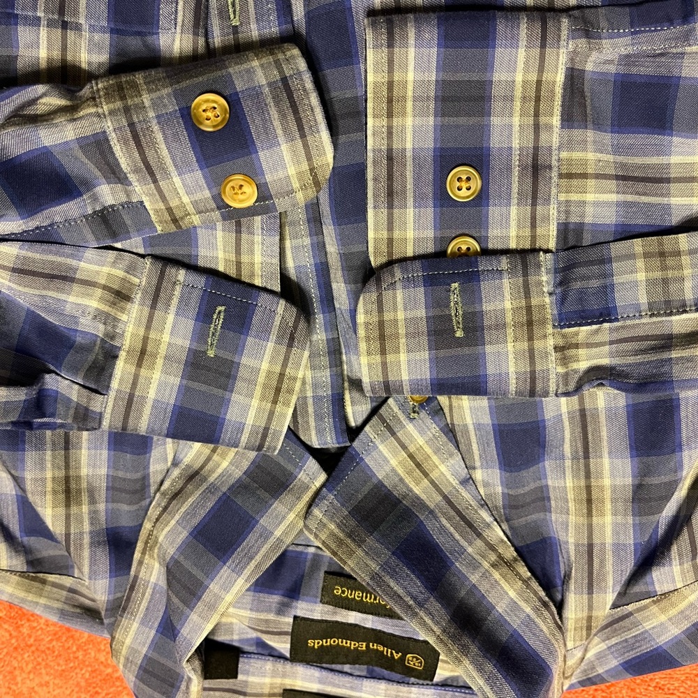 Allen Edmonds Performance Fabric Button Down, Xl - image 7